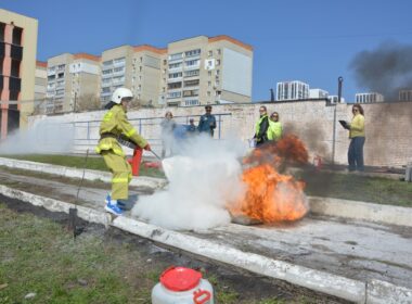 Городские соревнования «Орленок»  по программе «Школа безопасности»  прошли в Пензе.